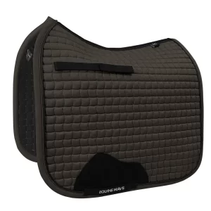 EQUINEWAVE Dressage Saddle Pad, Aria Soft-Suede Surface, New Level of Closeness, Stay-Cool Tech, Easy Care