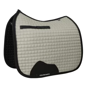 EQUINEWAVE Dressage Saddle Pad, Aria Soft-Suede Surface, New Level of Closeness, Stay-Cool Tech, Easy Care