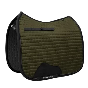 EQUINEWAVE Dressage Saddle Pad, Aria Soft-Suede Surface, New Level of Closeness, Stay-Cool Tech, Easy Care