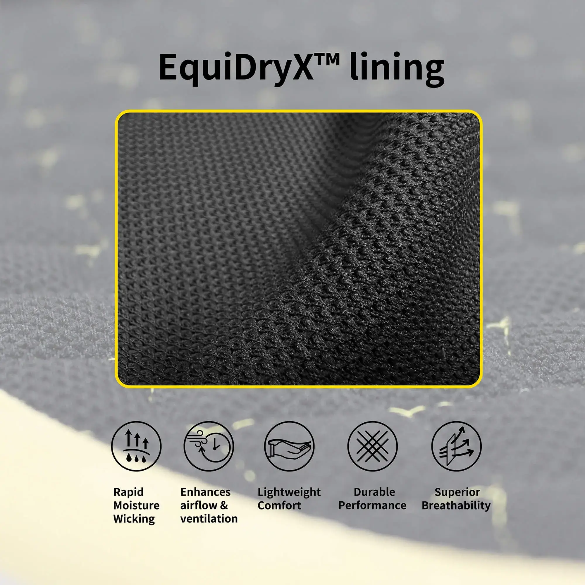 EQUINEWAVE Dressage Saddle Pad, Aria Soft-Suede Surface, New Level of Closeness, Stay-Cool Tech, Easy Care - Image 7